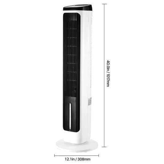 VEVOR Tower Fan with 70 Degree Oscillation and 9 Speed Settings
