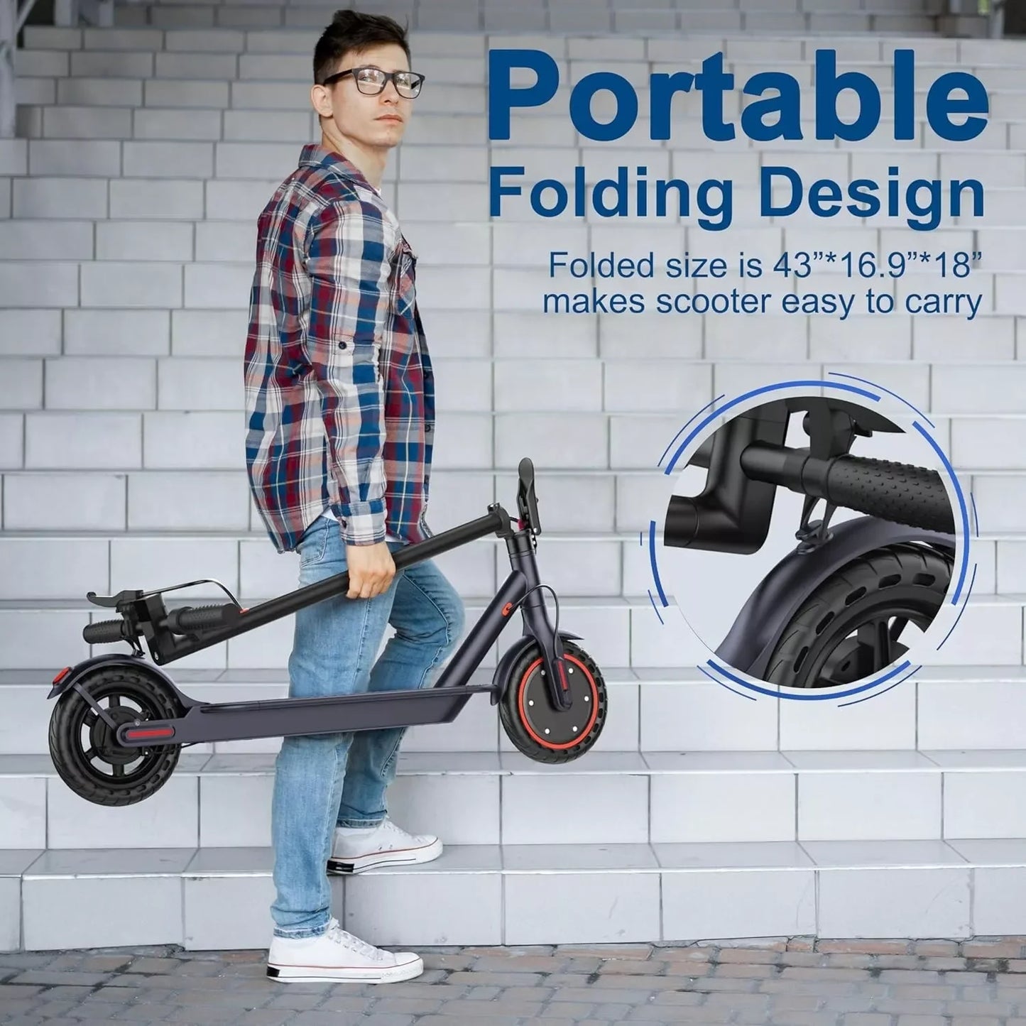 Ladped LP60 Electric Scooter 350W Folding With App Control
