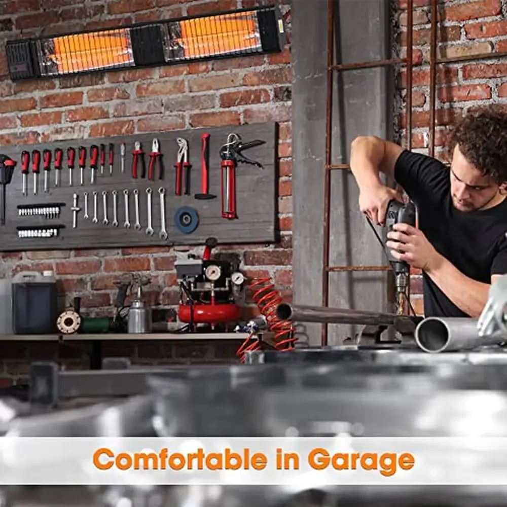 Infrared Patio Heater 3000W Carbon Fiber Instant Outdoor