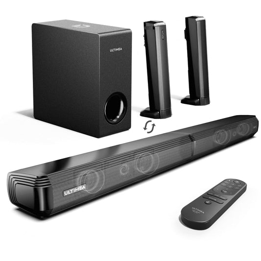 Ultimea 200W Soundbar with Subwoofer for Immersive Audio