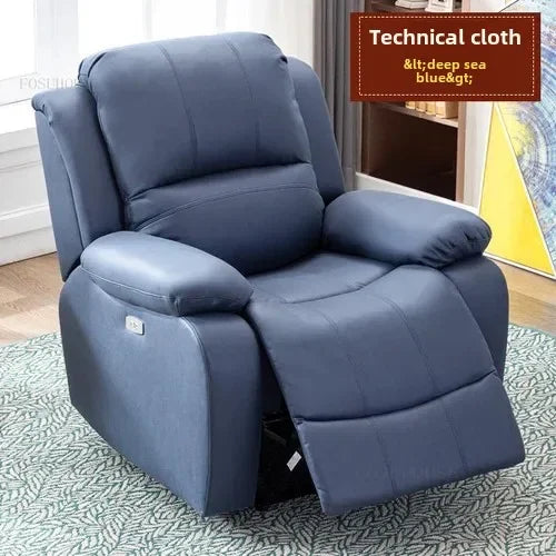 ComfortPro Multifunctional Reclining Sofa with Electric Rocking Feature