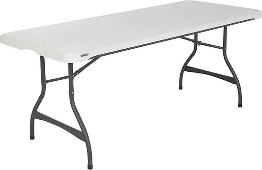 Commercial Stackable Folding Table 6 Foot White for Events