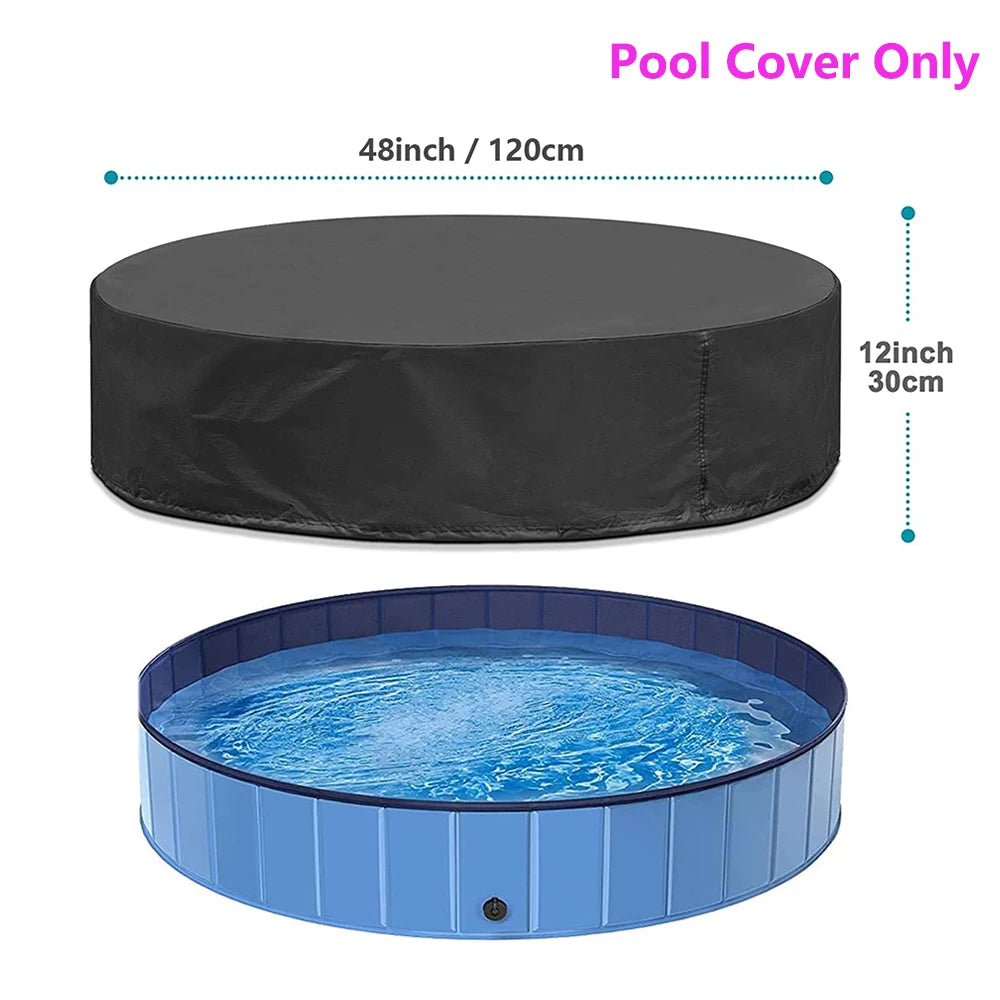 Petravel Durable Portable Dog Swimming Pool for Large Dogs