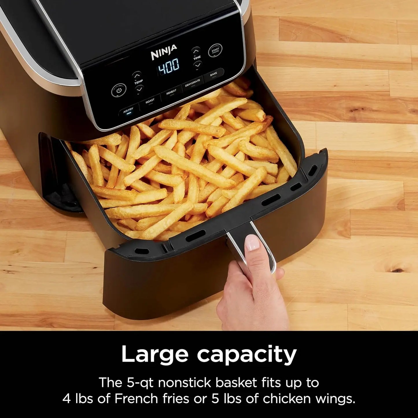 Air Fryer Pro 5-in-1 With 5 QT Versatile Capacity