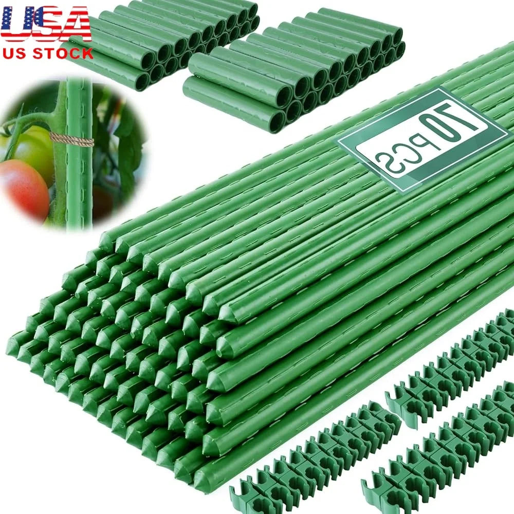 Durable Garden Stakes for Plant Support and Stability