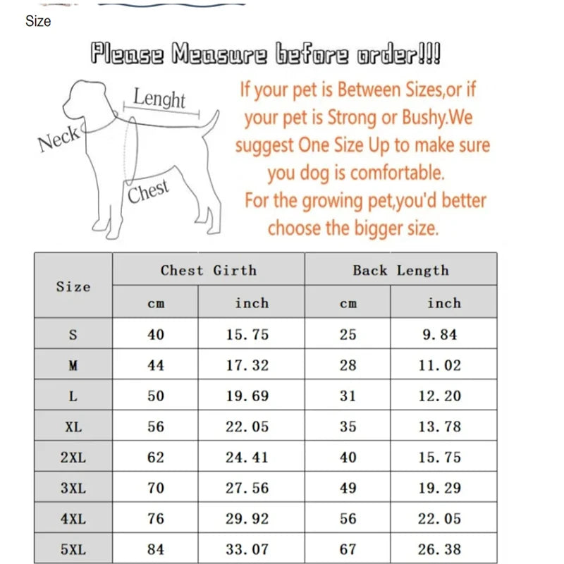 Warm Winter Dog Coat Down Jacket for Small Medium Dogs