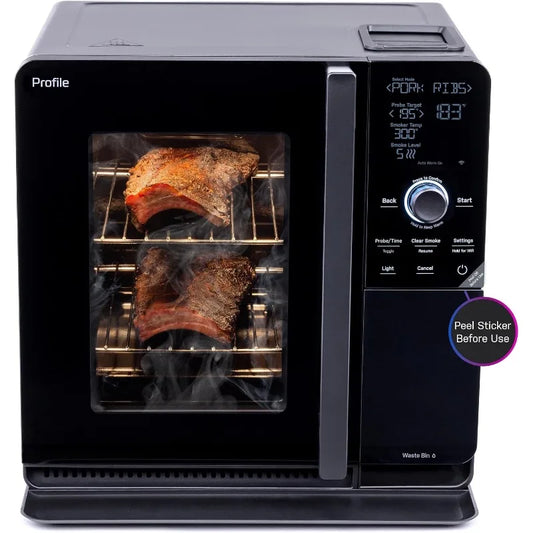 Smart Indoor Pellet Smoker With WiFi And Active Filtration