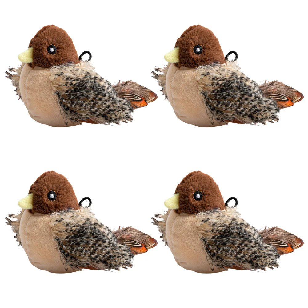 Interactive Plush Flapping Bird Cat Toy for Endless Fun