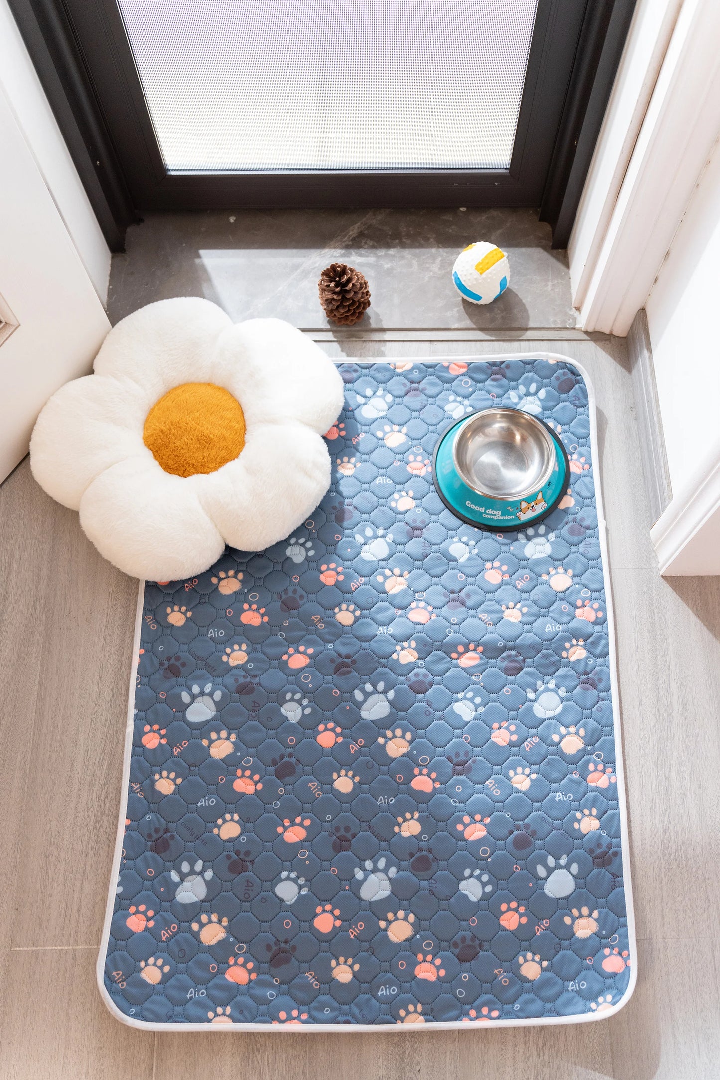 Waterproof Pet Training Pad Set 2 Pack Absorbent Non Slip