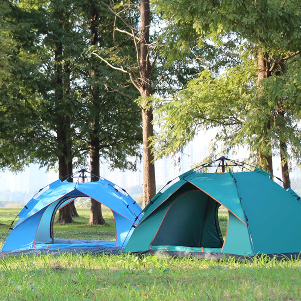 Water-Resistant Outdoor Pop Up Tent for Easy Setup