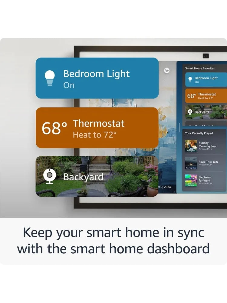 Echo Show 15 Smart Kitchen TV With Alexa HD Display