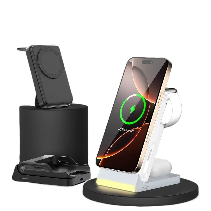 Magnetic Power Bank 10000mAh Three In One Wireless Charger