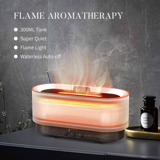 Small Ultrasonic Aroma Diffuser Humidifier With LED Light