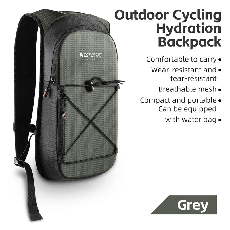 Cycling Backpack Hydration Pack 10L West Biking Outdoor