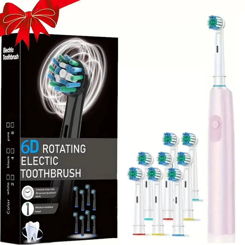 SmartClean Rotating Electric Toothbrush for Superior Dental Care