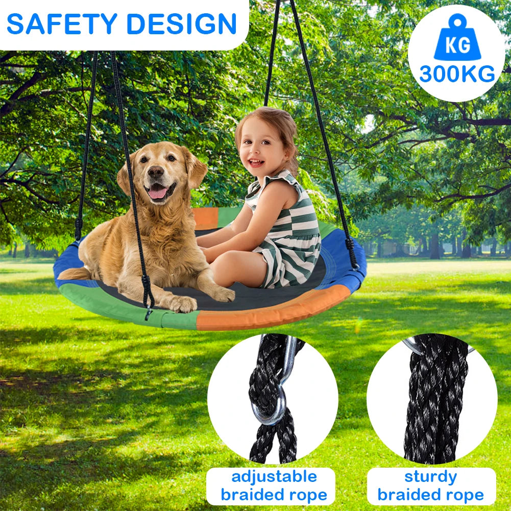 Flying Swing Set for Kids and Adults - Durable 900D Oxford Design