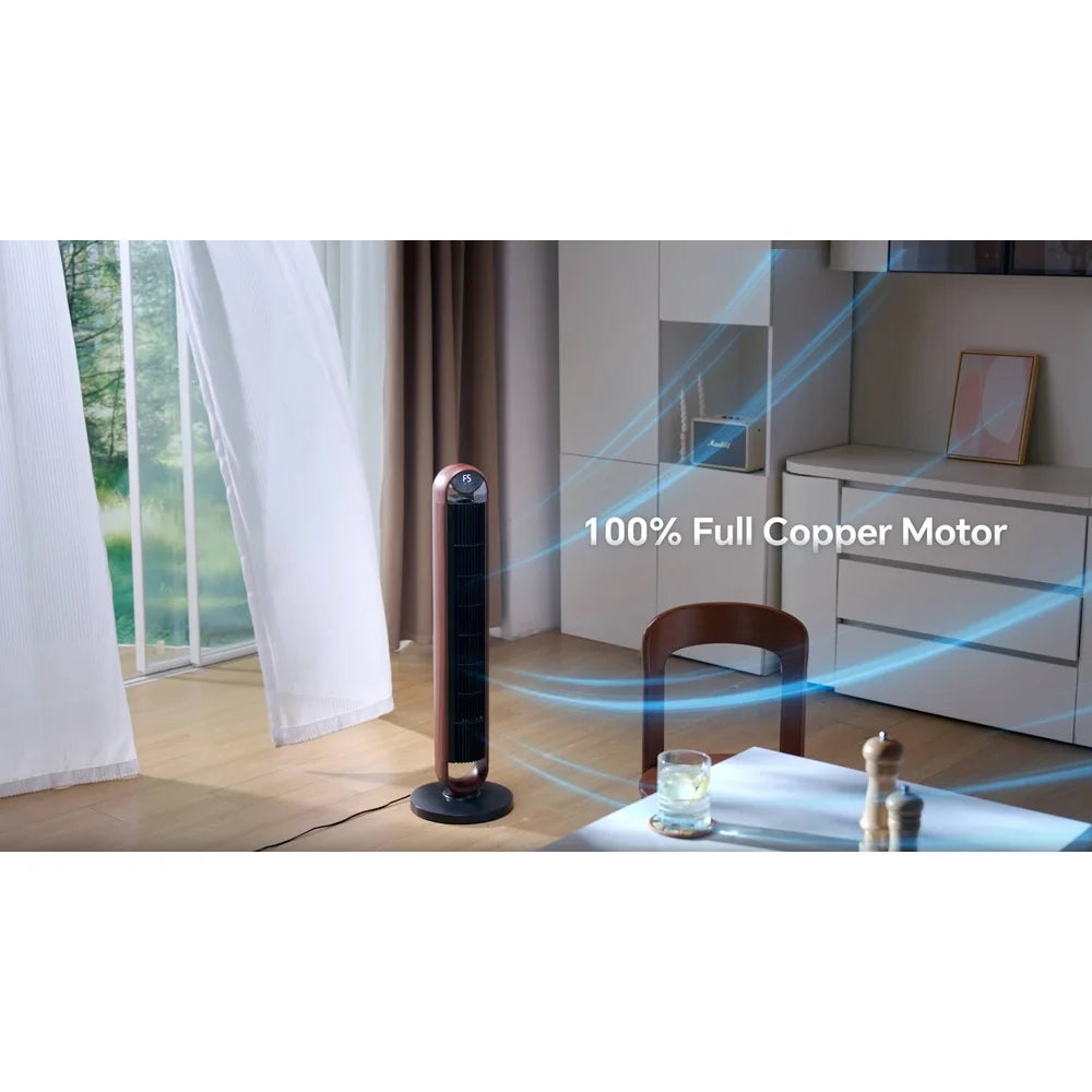 HomeBreeze 40 Inch Tower Fan with Remote Control and Timer
