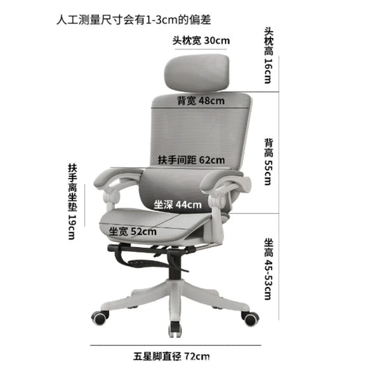 Compy Ergonomic Office Chair with Adjustable Lumbar Support