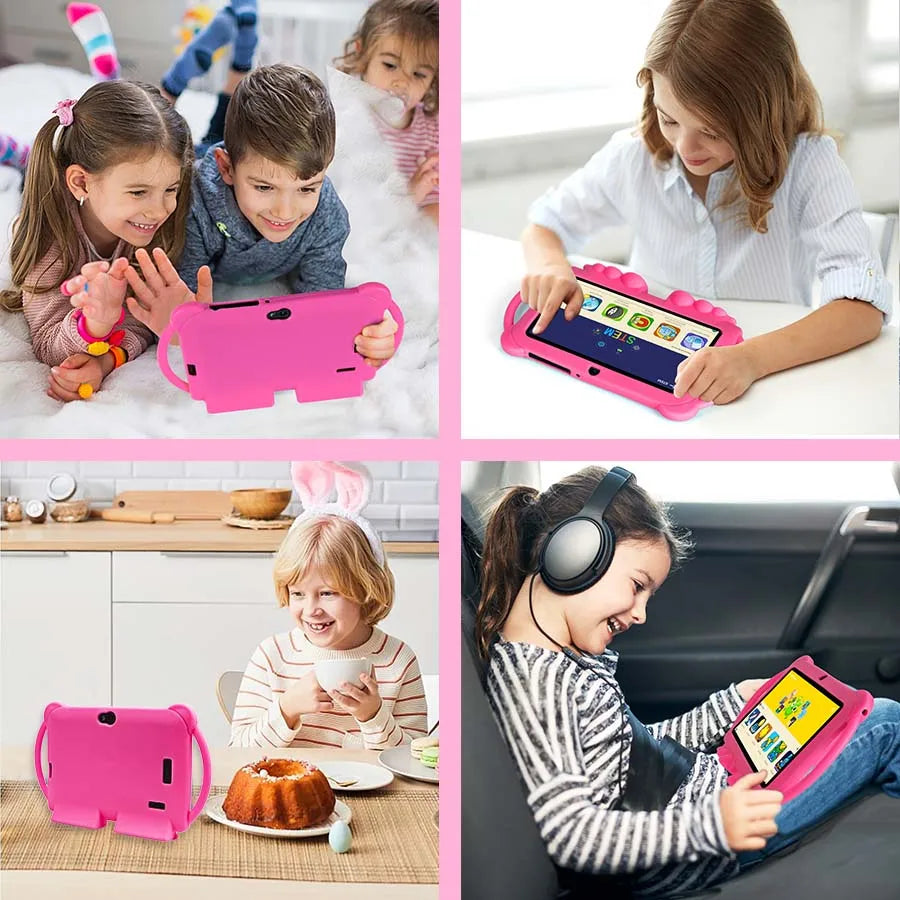 ATMPC 7 Inch Kids Tablet with Eye Protection and Parental Controls