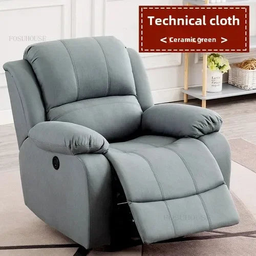 ComfortPro Multifunctional Reclining Sofa with Electric Rocking Feature