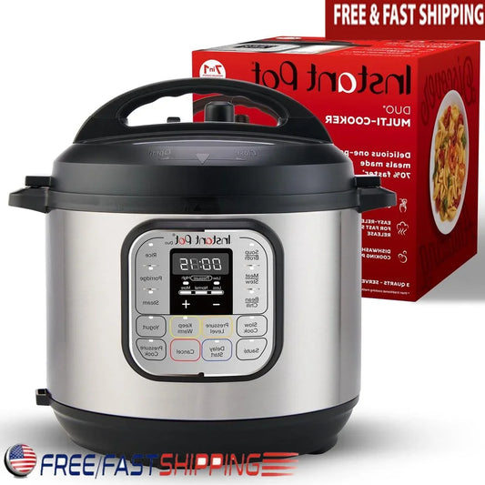 XMSJ 7-in-1 Electric Pressure Cooker with Recipe App