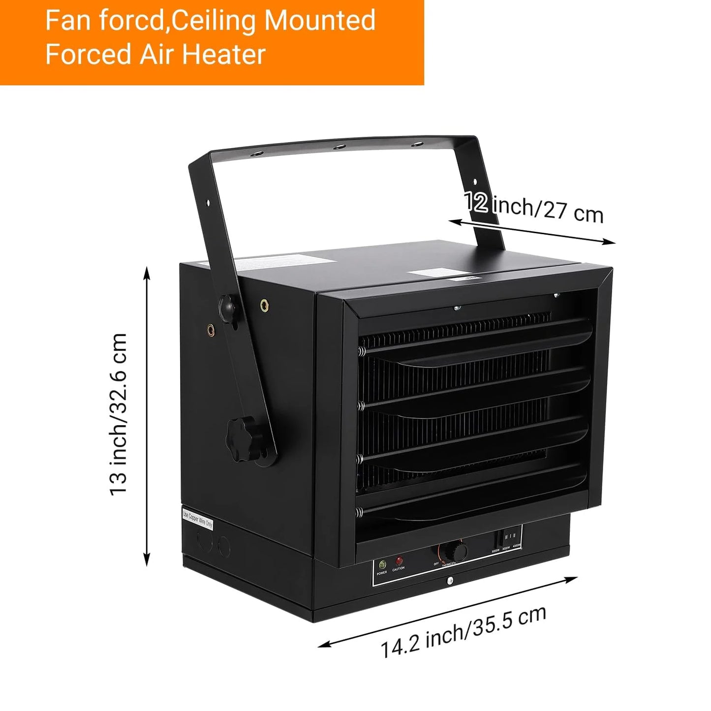 Ceiling Mount Garage Heater 5000 7500W 240V Fast Warmth
