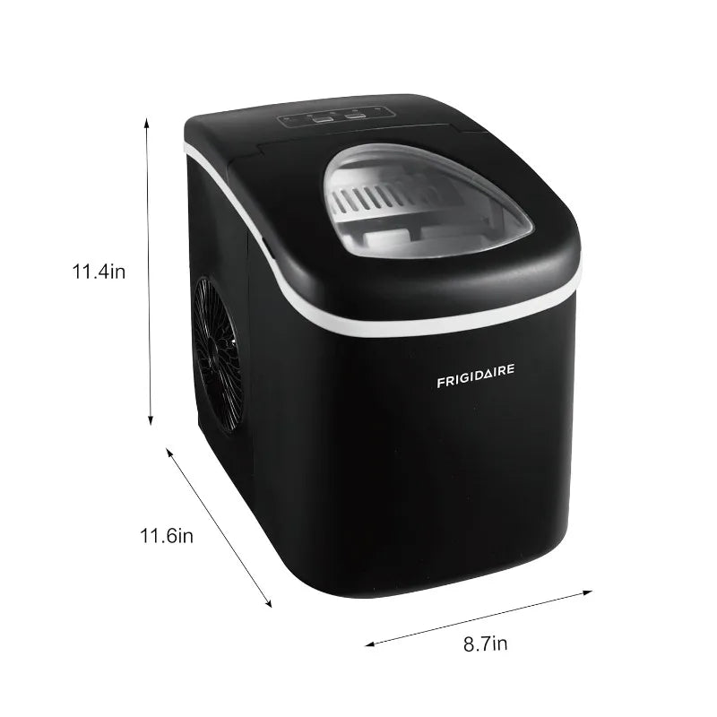 Frigidaire Compact Ice Maker Produces 26 Pounds Daily