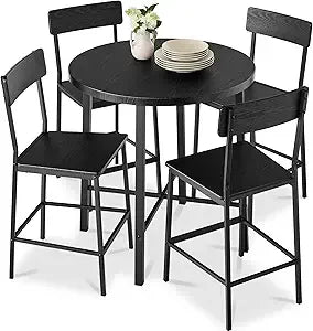 Modern Round Counter Height Dining Set for Stylish Home Décor
