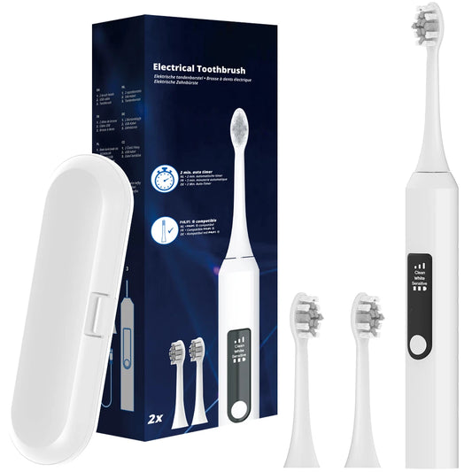 SmartClean Electric Toothbrush with Three Customizable Modes