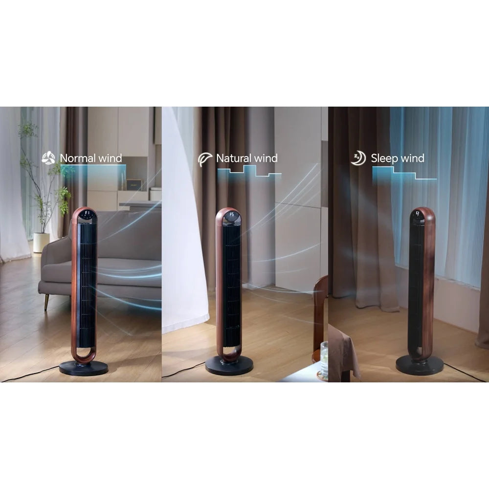 HomeBreeze 40 Inch Tower Fan with Remote Control and Timer