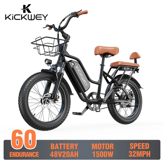 Electric Mountain Bike 1500W Peak With Removable 48V Pack