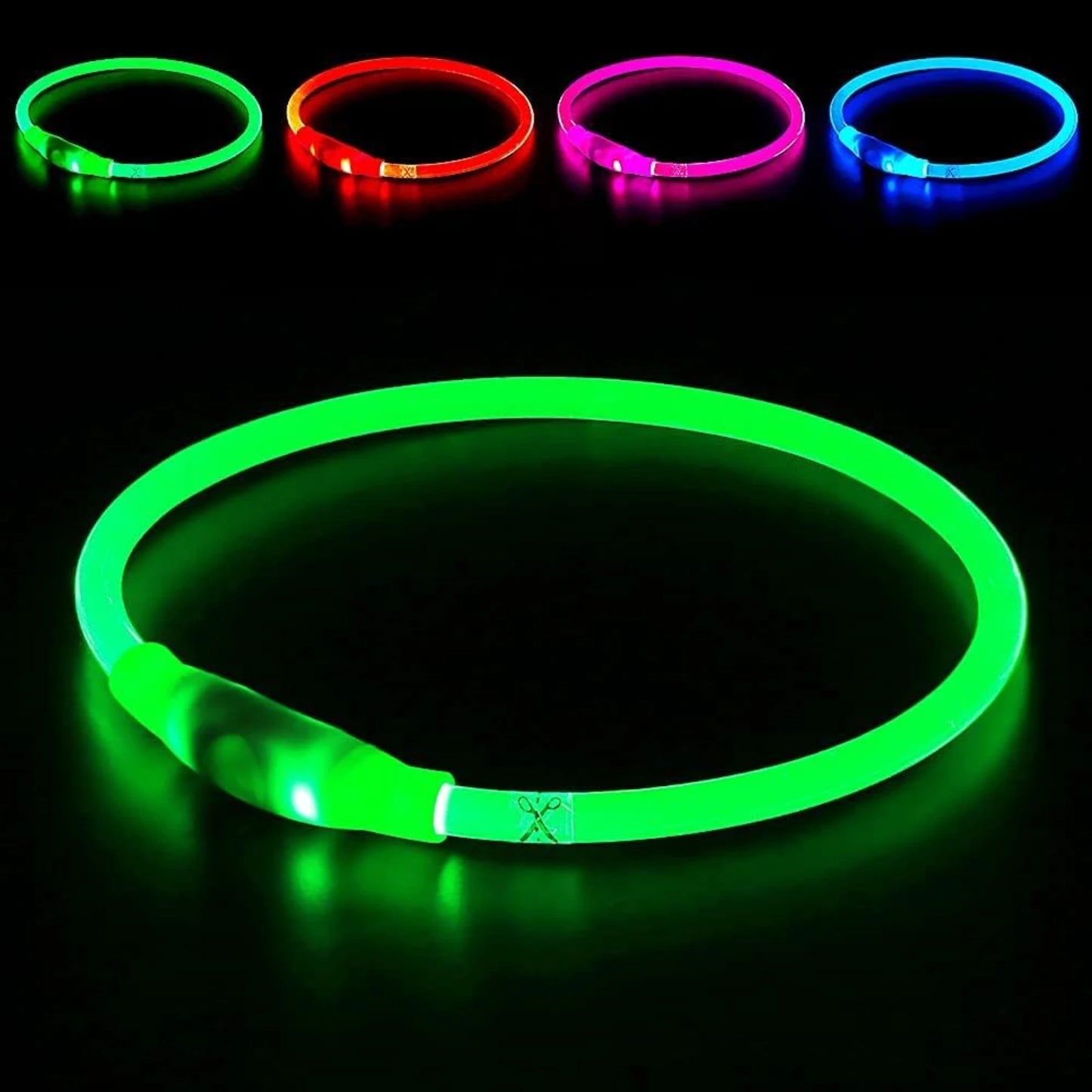LISM LED Dog Collar for Enhanced Nighttime Safety