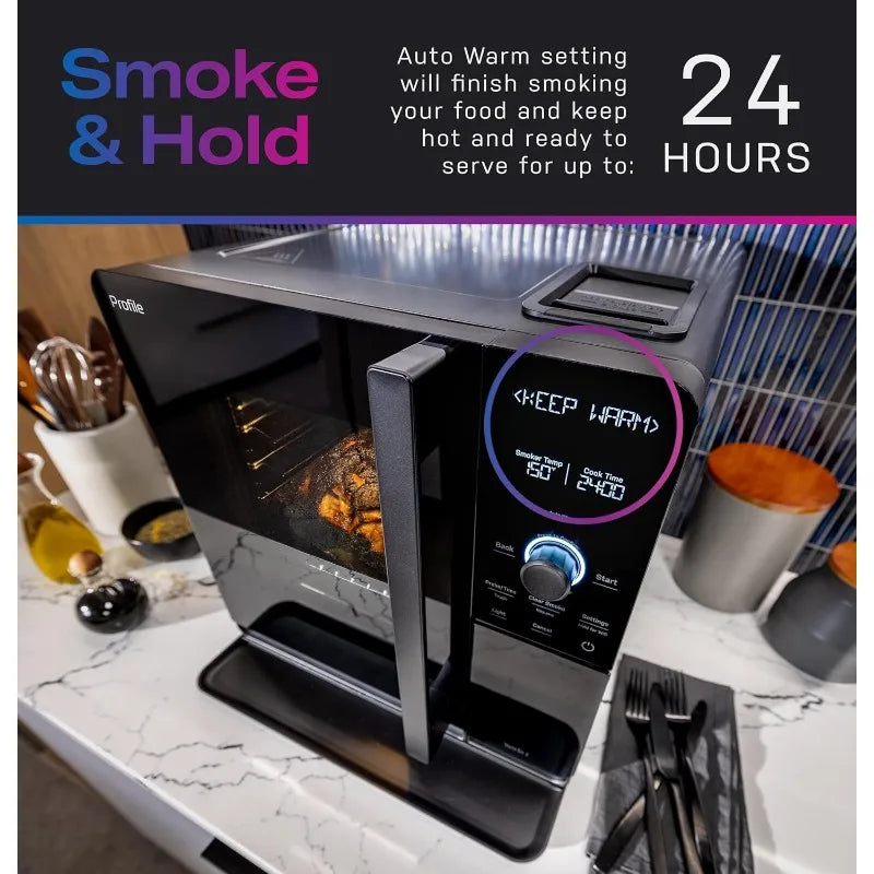 Smart Indoor Pellet Smoker With WiFi And Active Filtration