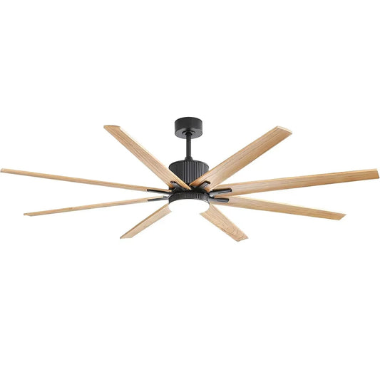 Sofucor 76 Inch Modern Ceiling Fan with LED and Remote Control