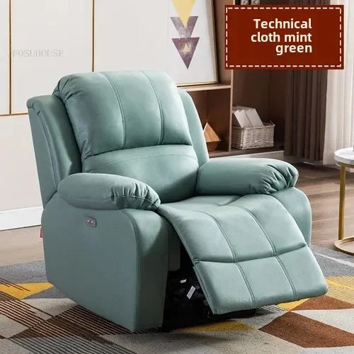 ComfortPro Multifunctional Reclining Sofa with Electric Rocking Feature