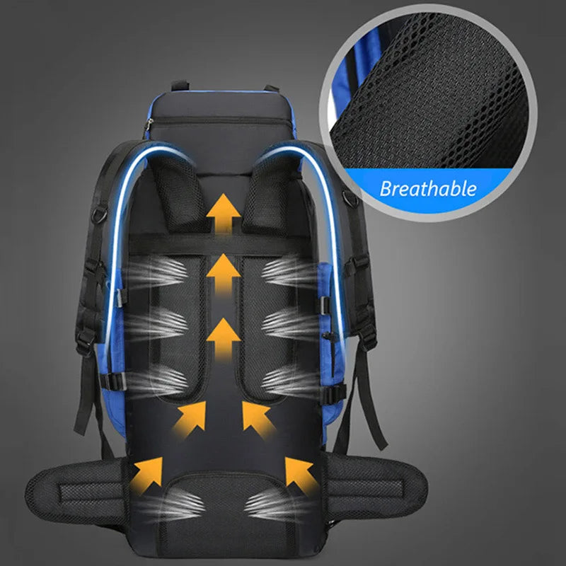 AdventurePro 90L Waterproof Hiking Backpack for Ultimate Comfort