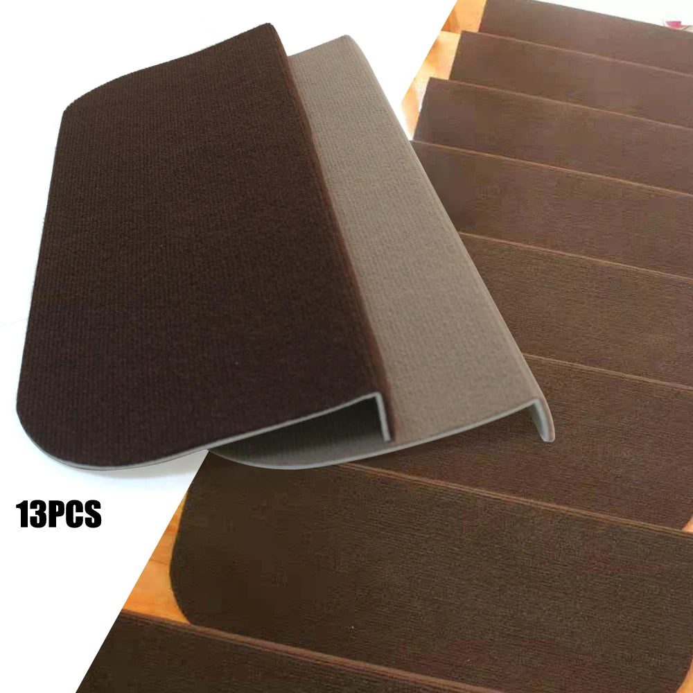 Washable Non-Slip Stair Treads for Safe Steps
