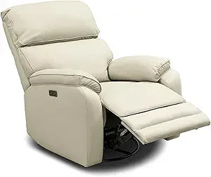 DAFIFY Oversized Swivel Rocker Recliner with Massage and USB Charging