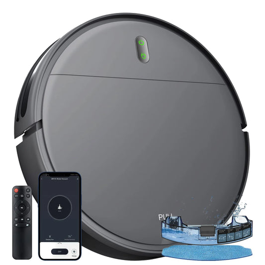 Rayfurn Robot Vacuum Cleaner App Control And Wet Mopping