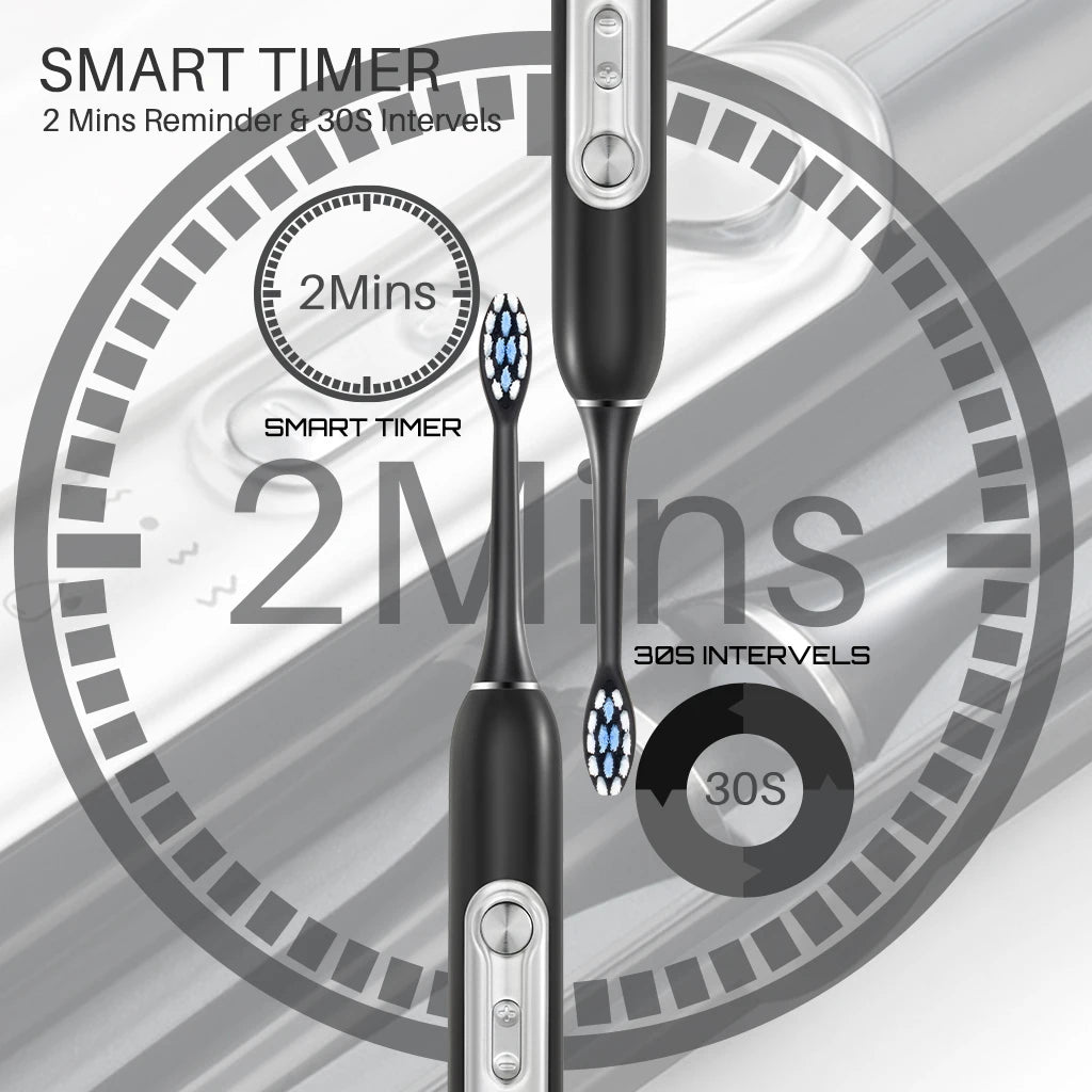 SUBORT S7 Super Sonic Electric Toothbrush with Smart Timer