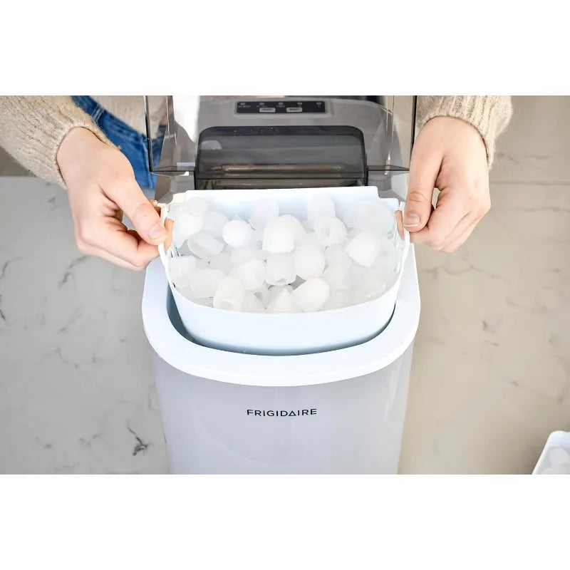 Frigidaire Compact Ice Maker Produces 26 Pounds Daily