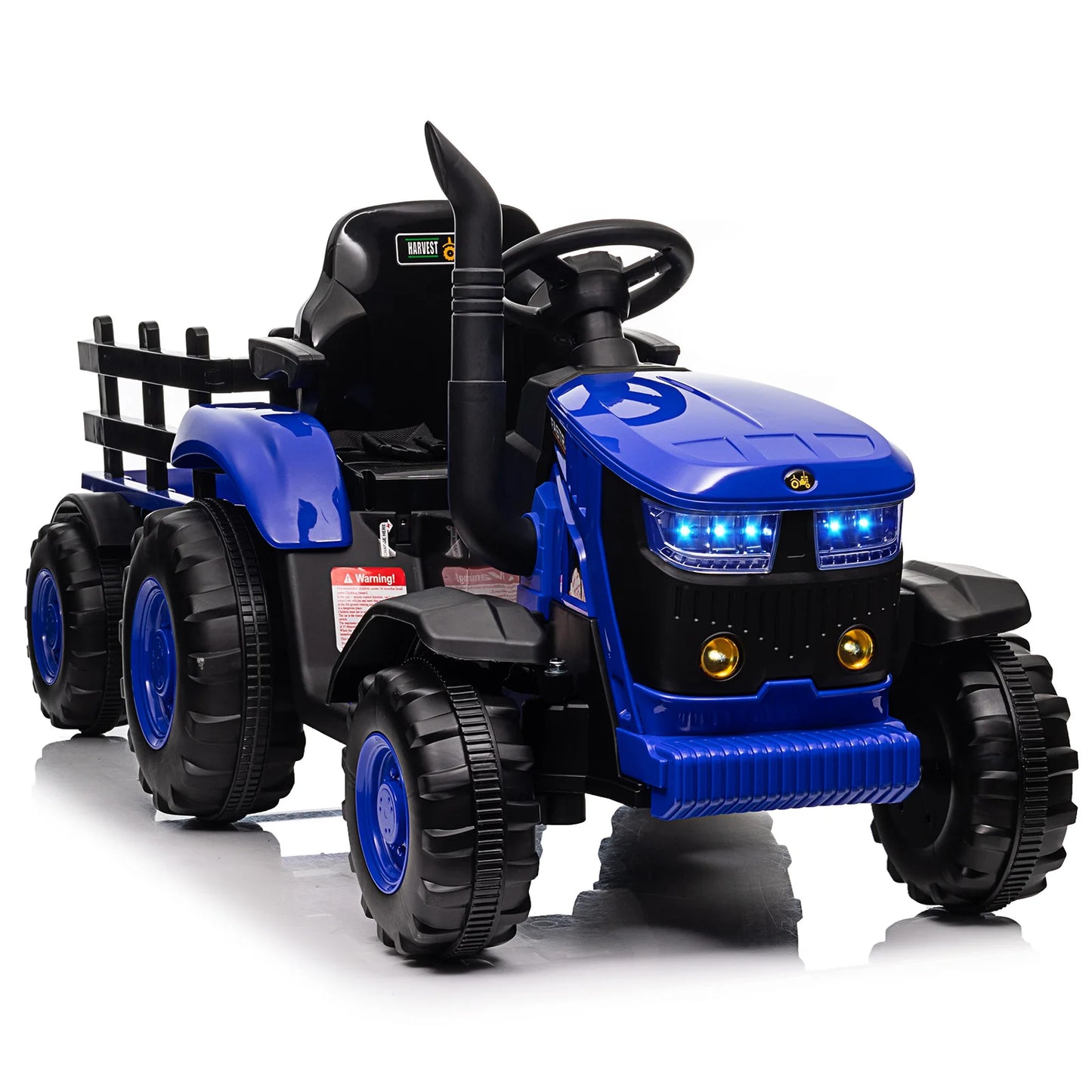 12V Ride On Tractor With Remote Control Bluetooth Music