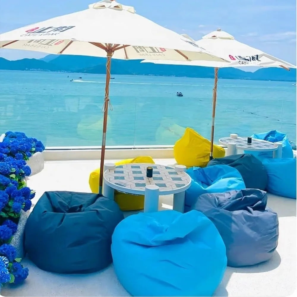 Outdoor Waterproof No Filler Bean Bag Chair For Patio
