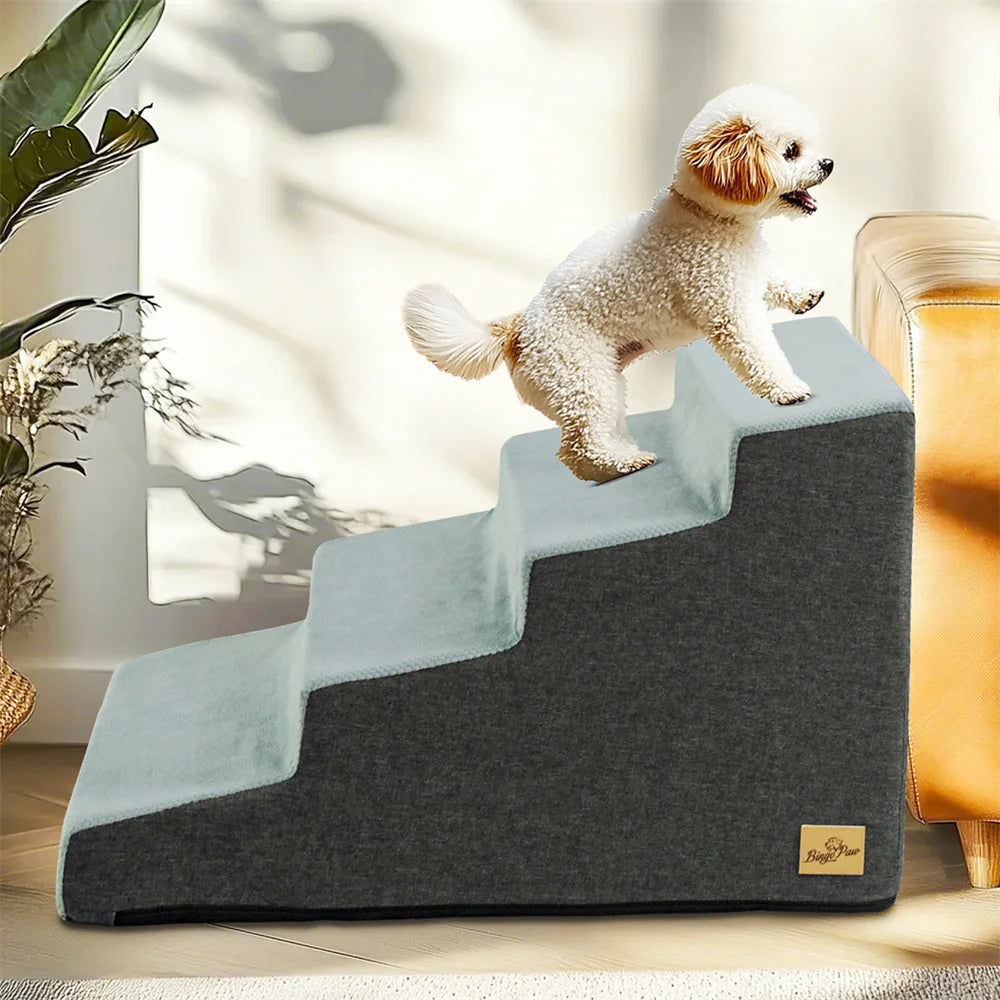 Pet Ramp Stairs Three Quarter Step High Density Foam