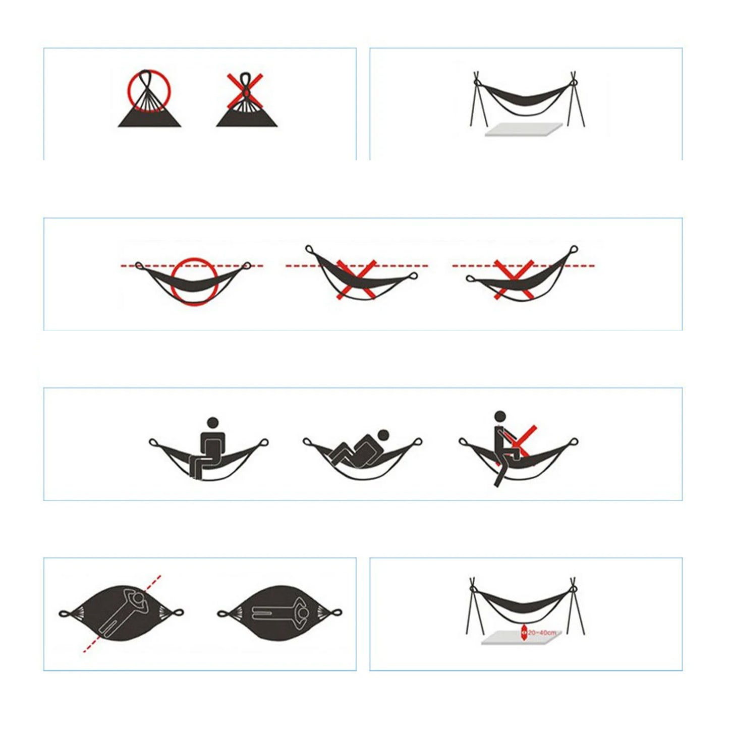 GardenRelax Comfortable Hammock for Ultimate Backyard Relaxation