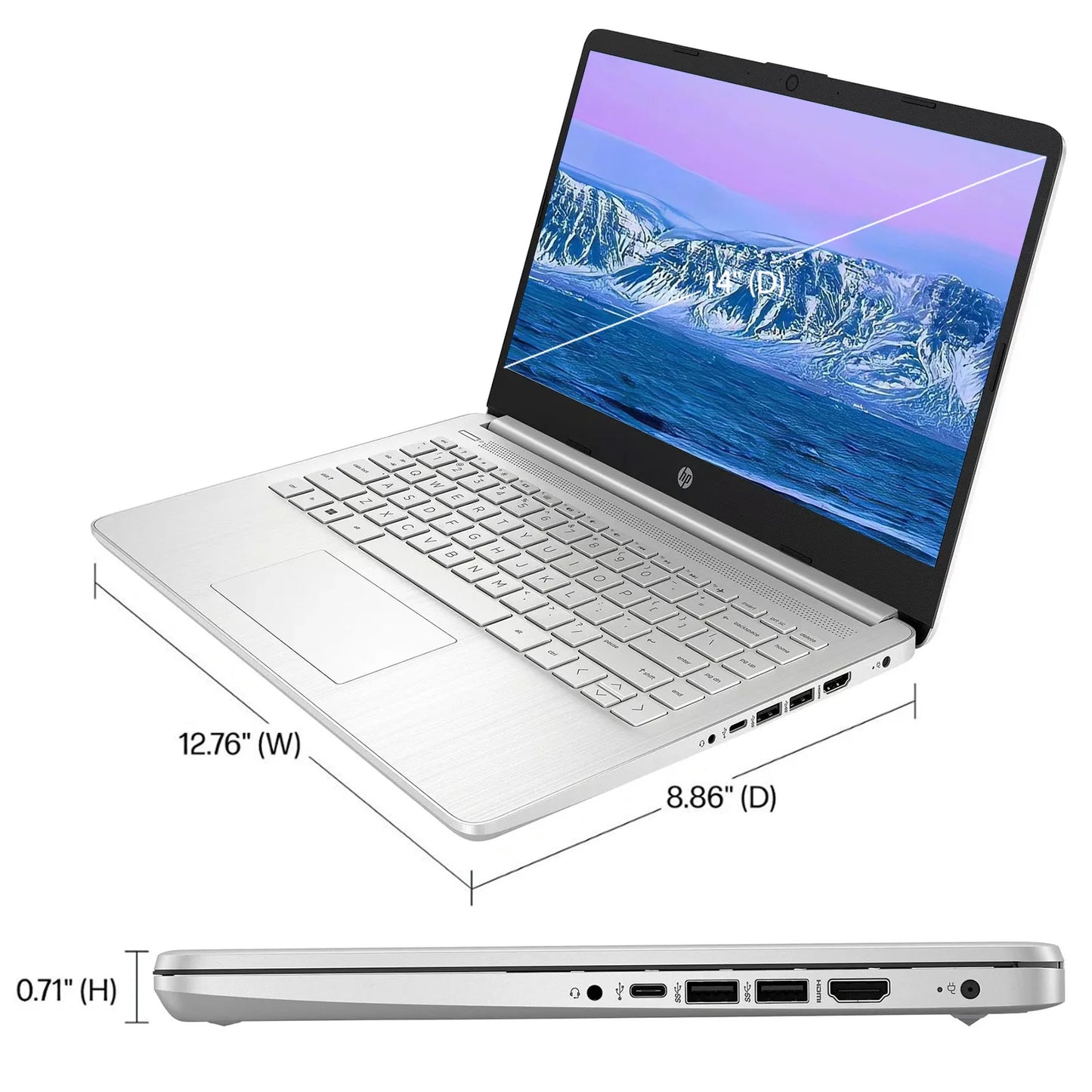 HP 14 Inch Business Laptop with Expandable Storage