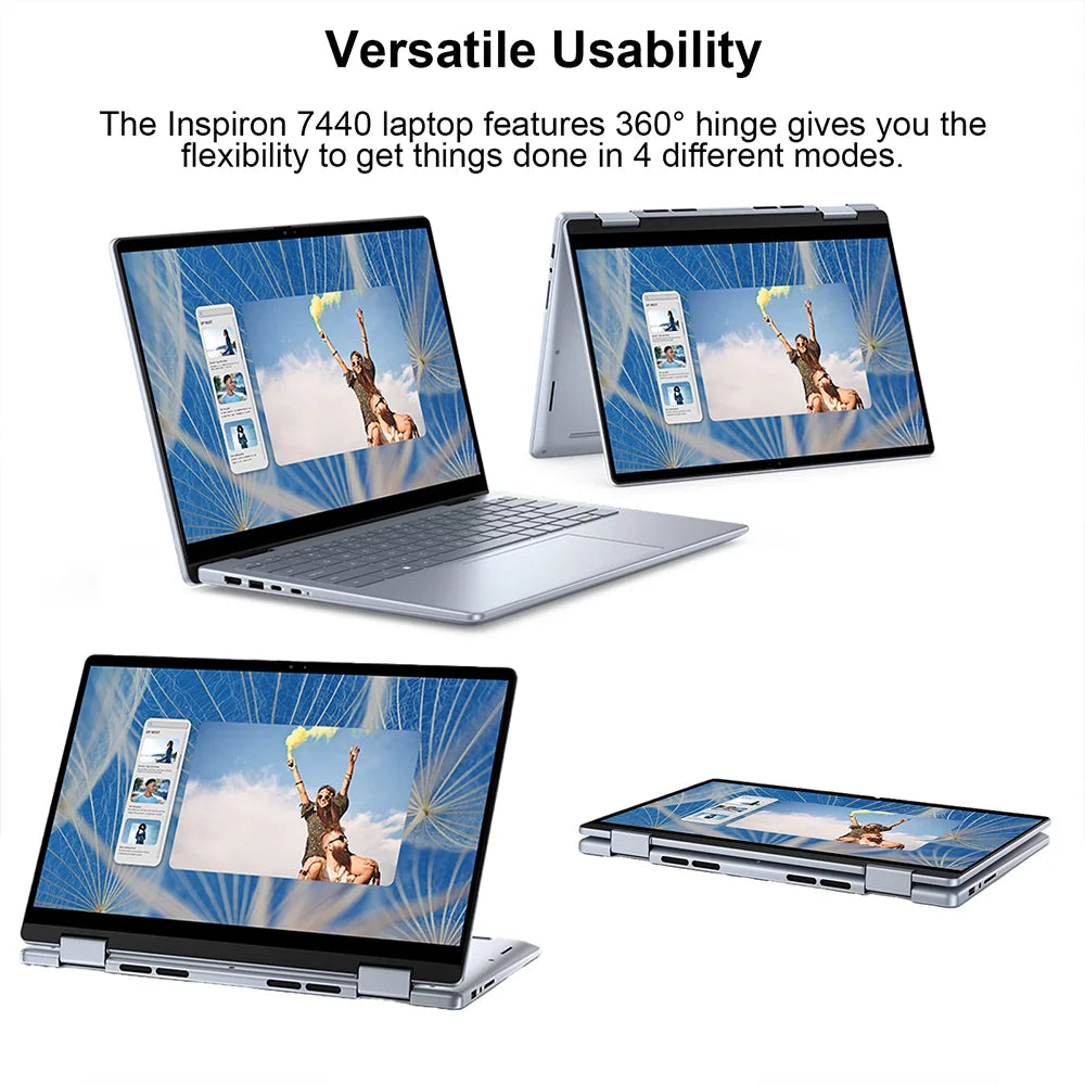 Dell Inspiron 14 7440 2in1 Laptop with Intel Core i7 and Touchscreen
