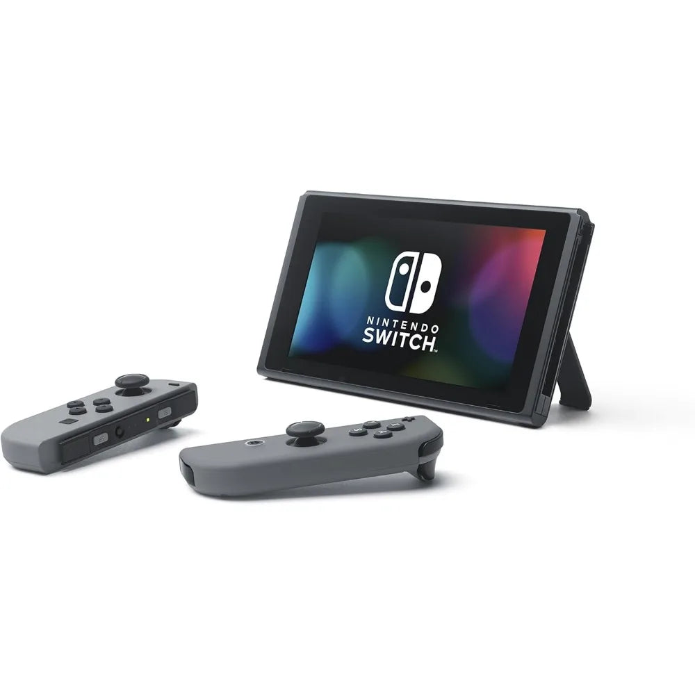 Nintendo Switch 32GB Console with Gray Joy-Con for All Ages