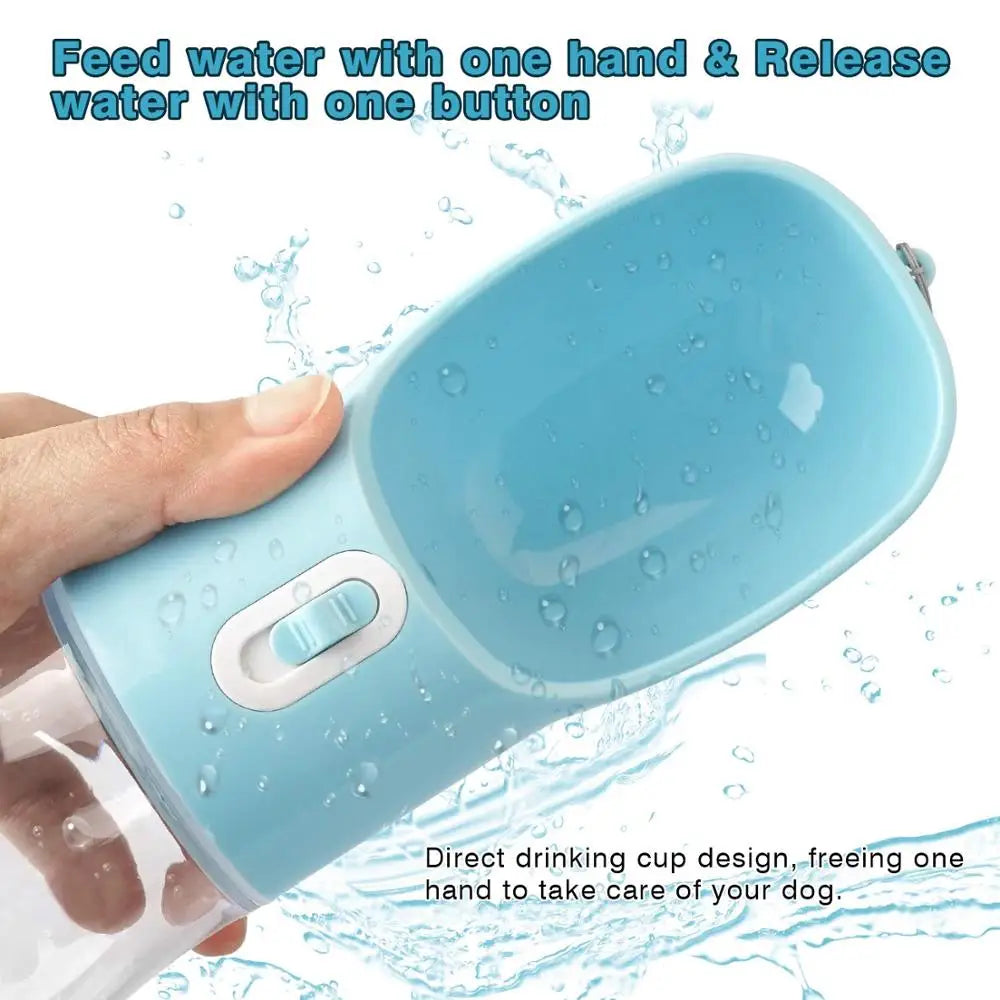 Portable Dog Water Bottle for Hydration on Outdoor Adventures