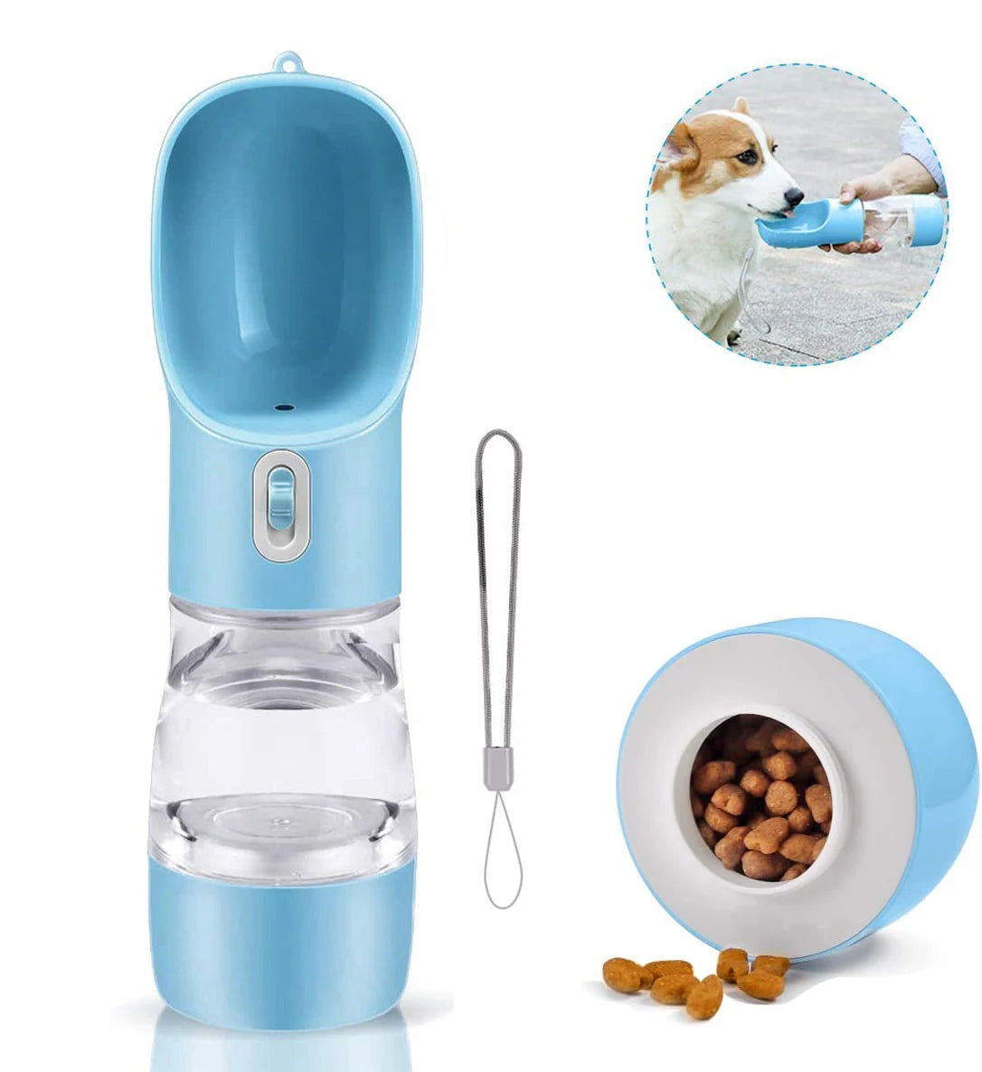 Portable Dog Water Bottle for Hydration on Outdoor Adventures